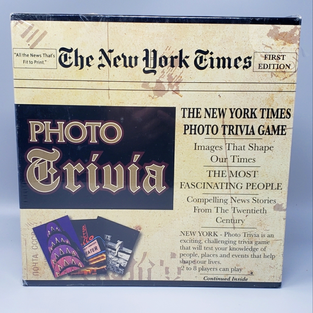 New York Times Photo Trivia Game